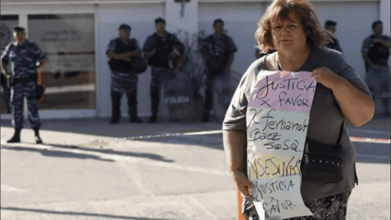 vecinos y vecinas se movilizaron para repudiar a los rugbiers.