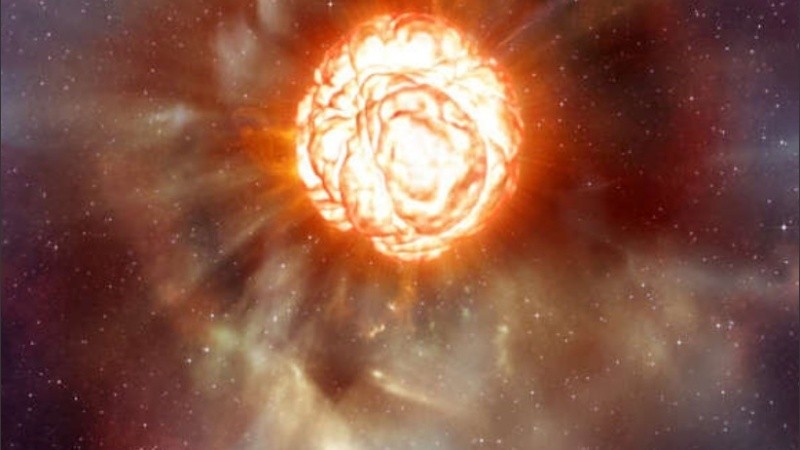 Una explosión de Betelgeuse podría parecer tan brillante como la luna.