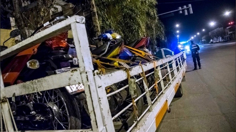 Los operativos se realizaron entre jueves y domingo.