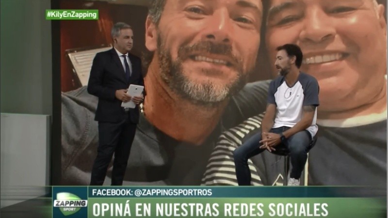 Kily Gonzalez visitó El Tres TV y habló de todo: Maradona, Cocca y su sueño de dirigir a Central