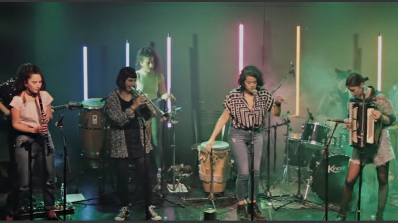 Captura del video de 