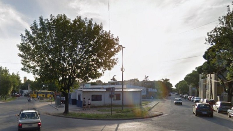 La zona donde ayer a la tarde se detuvo a Alexis Sandoval. 