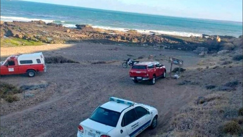 La zona donde se produjo el espantoso hecho.