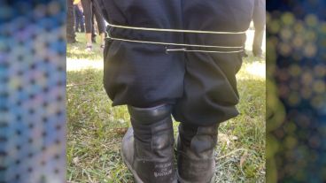 "Bola Wrap", uno de los sistemas que se evalúan por el Ministerio de Seguridad.