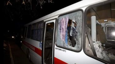 En los micros  viajaban 45 ciudadanos ucranianos y 27 extranjeros.