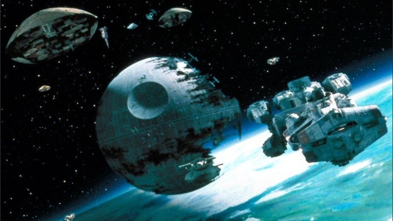 Una imagen de la Estrella de la muerte.