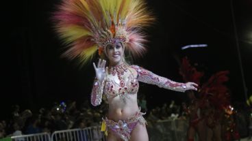 Una postal de los festejos del Carnaval 2020 en el Dacabrini Ortiz.