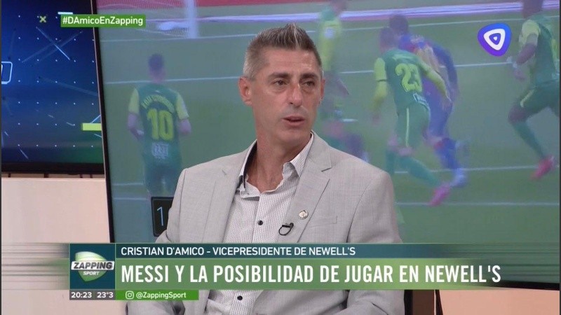 D'Amico hizo declaraciones muy fuertes en Zapping Sport, por El Tres. 