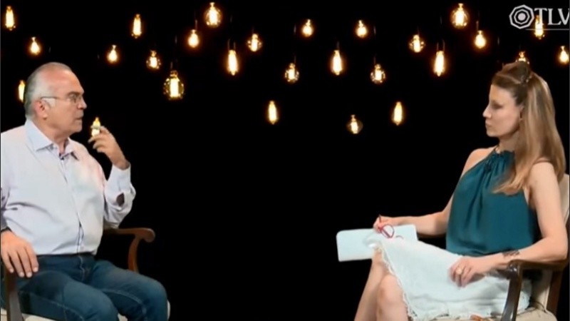 El momento de confusión de Barreto fue durante una entrevista en su programa. 
