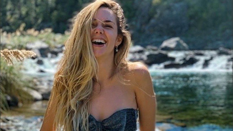 La joven actriz disfrutó de la naturaleza en Córdoba. 