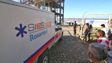 Familiares y allegados del joven siguieron de cerca el operativo.