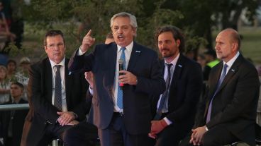 Fernández se mostró encendido en su discurso del 27 de febrero.