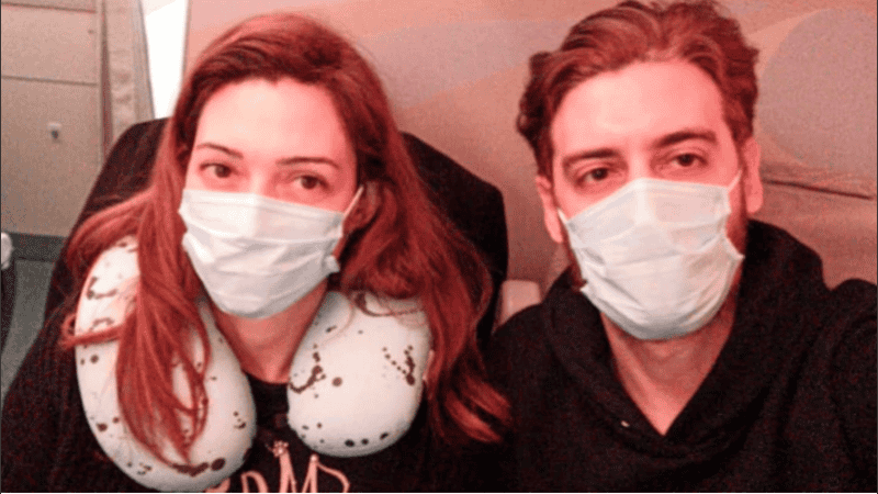 Laura y Leonardo Crespo, los hermanos que se aislaron en Buenos Aires.