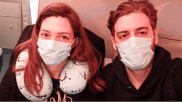 Laura y Leonardo Crespo, los hermanos que se aislaron en Buenos Aires.