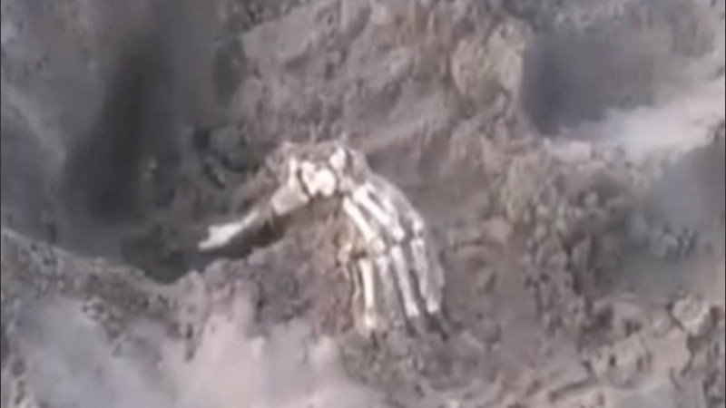 Las autoridades fueron hasta el lugar para revisar la situación.