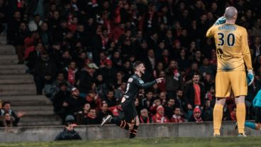 El Pipa se lució y sube en la tabla de goleadores.