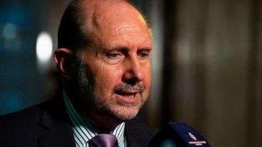 Perotti estuvo este domingo en la apertura de sesiones ordinarias.