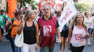 Terés, de Amsafé Rosario, detalló los pedidos al gobierno para volver a la presencialidad.