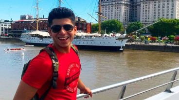 Naim Vera, el joven detenido por matar a su novia.