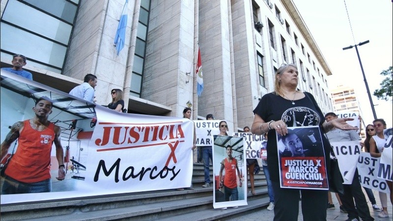 Marcos fue asesinado el 23 de julio de 2019 en Mendoza y Sucre.