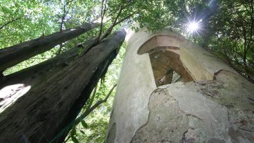 Así se encuentra en la actualidad el monte Caballero. Ya casi no hay rastros de la histórica casona.