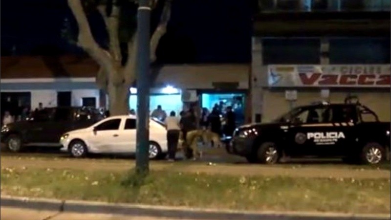 El allanamiento de este miércoles por la noche en Uriburu al 500.