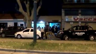 El allanamiento de este miércoles por la noche en Uriburu al 500.