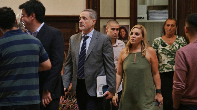 El encuentro comenzó aproximadamente a las 9.30 de este jueves.