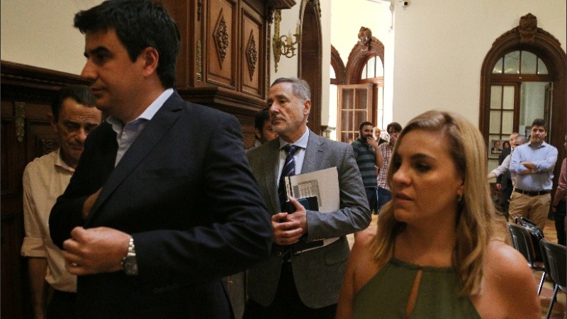 El encuentro comenzó aproximadamente a las 9.30 de este jueves.