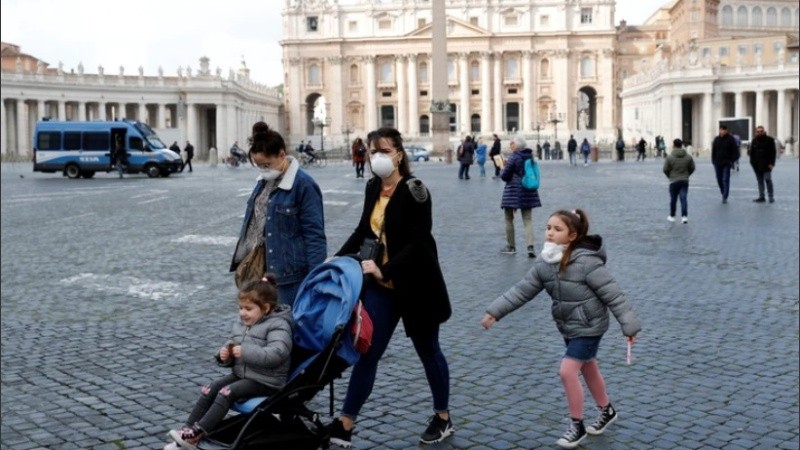 Se confirmó el primer caso de coronavirus en el Vaticano