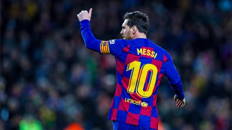 Leo es el máximo anotador del torneo con 19 goles.