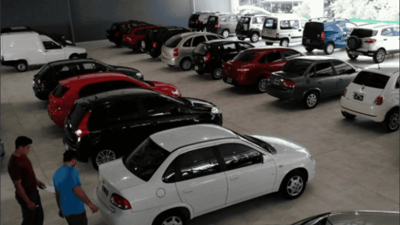La venta de autos usados sigue en caída.