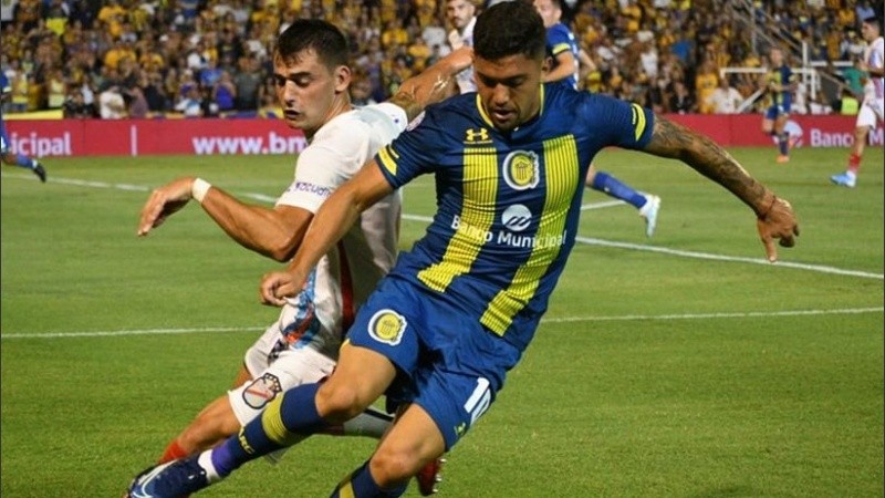 Federico Martínez jugó poco en Central, pero dejó una buena impresión.