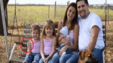 La foto sorprendió a la familia y se volvió viral.