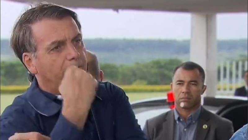 Bolsonaro negó haberse contagiado del Covid-19.