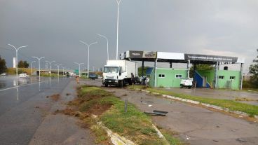 El accidente ocurrió cuando llovía en la región.