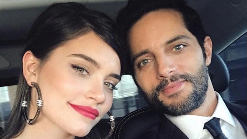 Una foto de la ex pareja, tiempo atrás.