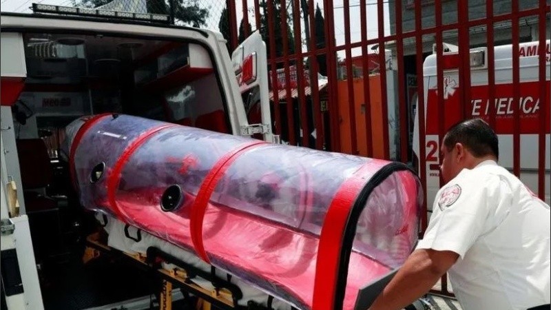 La cápsula está inspirada en las cámaras neonatales.