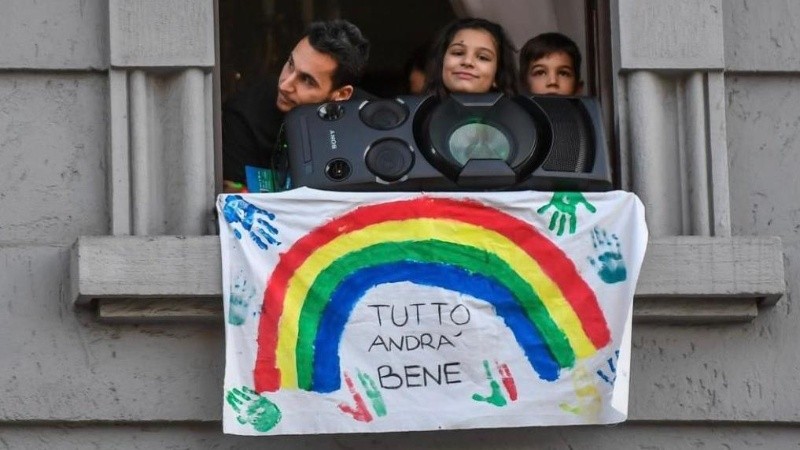 En Italia el contagio de coronavirus desbordó el sistema de salud. 