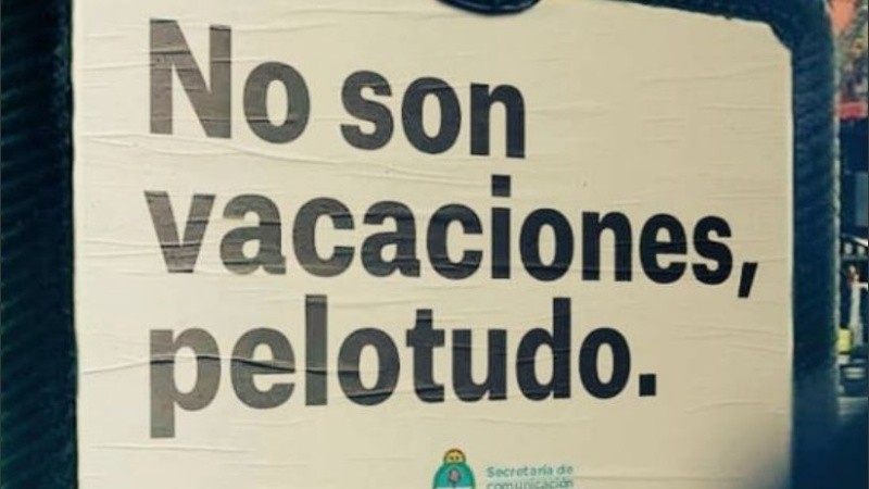 Con ingenio y humor muchos se sumaron a pedir que se tome conciencia.