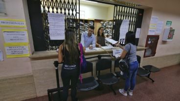 El paro sanitario de este martes en Tribunales.