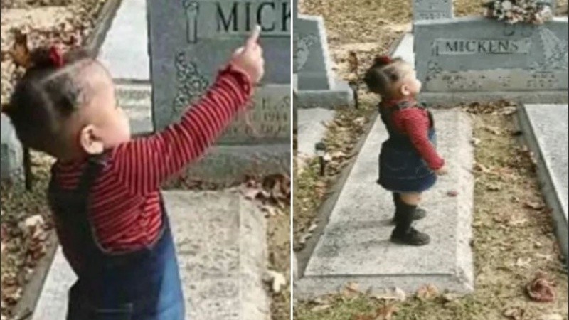 La mamá aseguró que no había otra persona en el lugar.