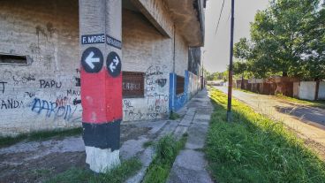 Felipe Moré y Virasoro, la zona donde se produjo la balacera fatal.