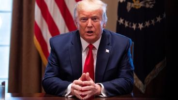 Donald Trump dijo que los tratamientos comenzarán prontamente.