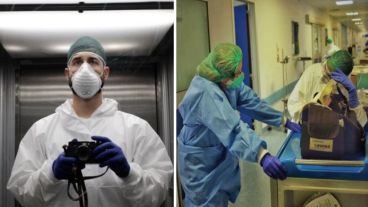 El hospital de Cremona se transformó en un "hospital de coronavirus"