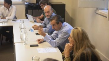 Javkin encabezó el encuentro en la mañana de este sábado.