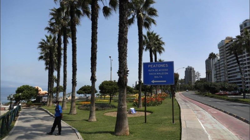 Perú lleva seis días de cuarentena.