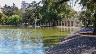 Sin parques en este tercer día de cuarentena.