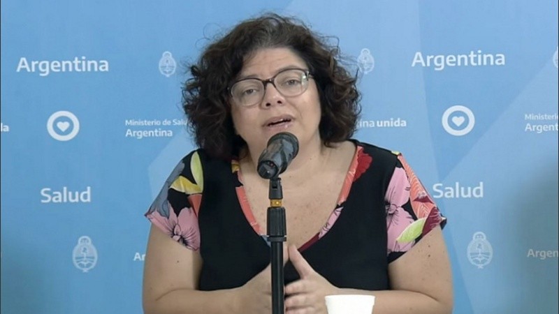 Carla Vizzotti, secretaria de Acceso a la Salud.