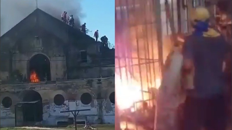 En Coronda y en Santa Fe se vivían momentos de tensión.